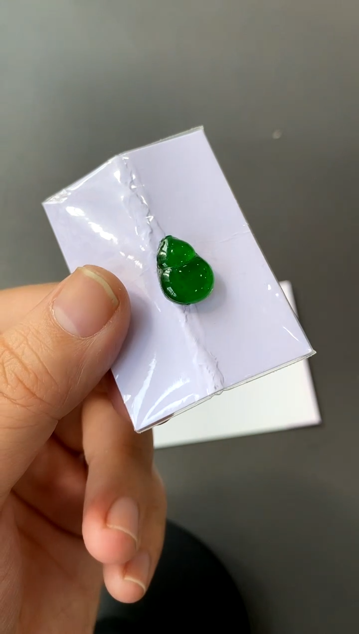 【闪购商品】定制翡翠未镶嵌葫芦