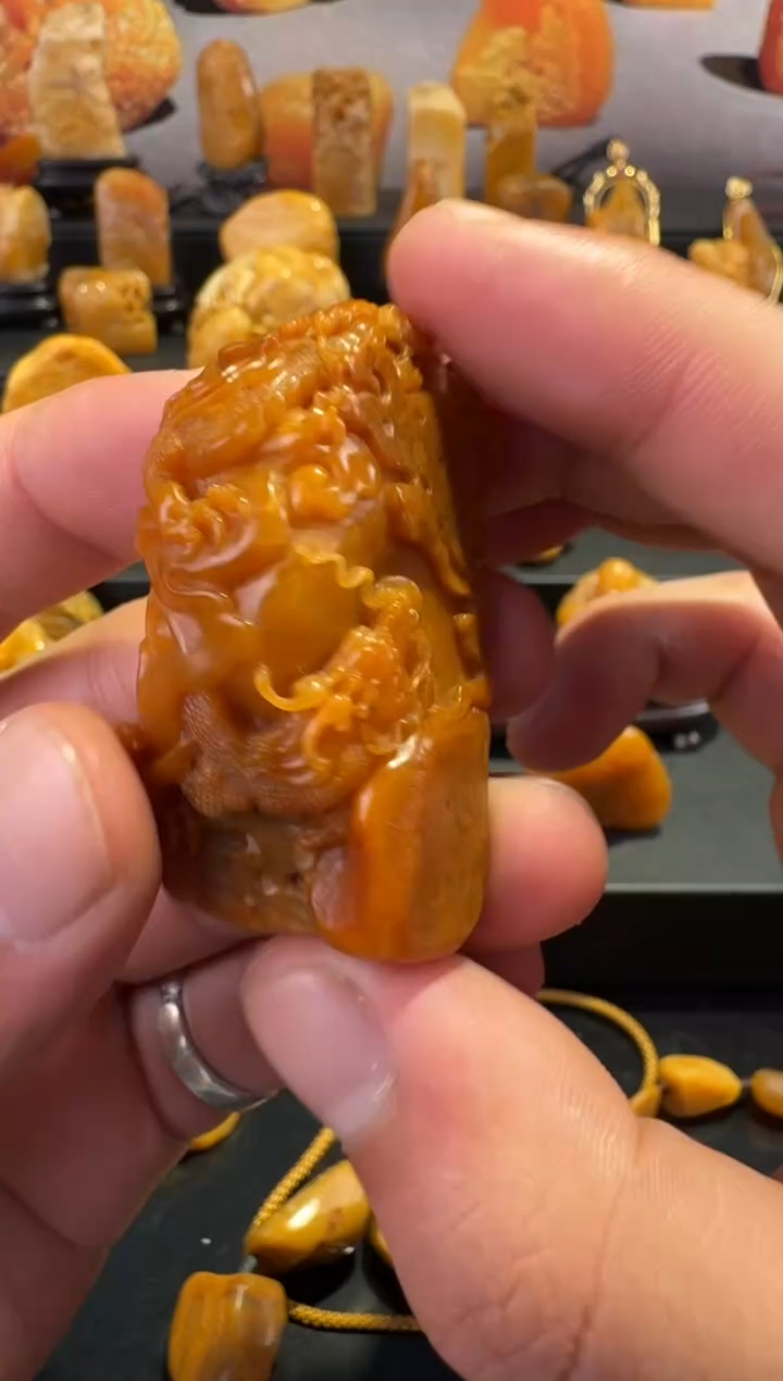 【闪购商品】田黄石半知田黄直播间