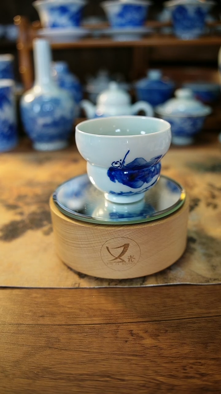 16景德镇手工手绘茶具