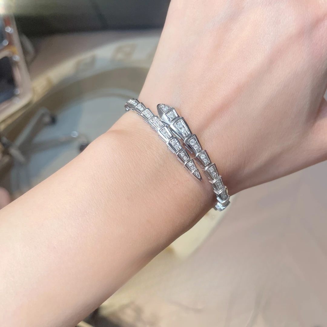 【QM珠宝】0330重金 白蛇手镯