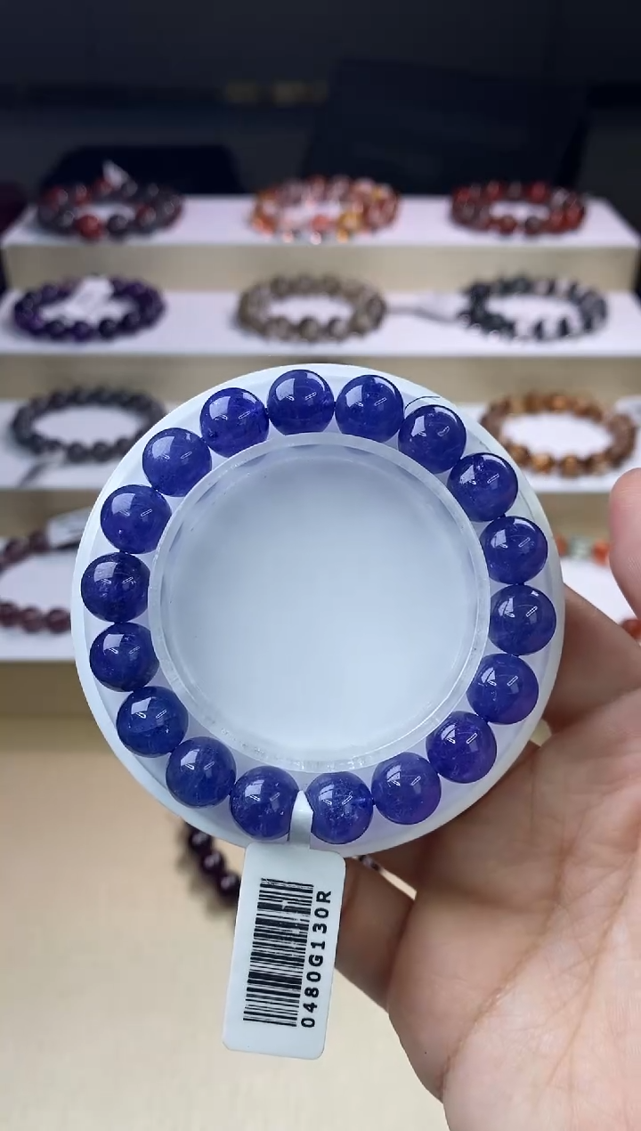 【闪购商品】坦桑石手链未镶嵌坦桑石10m+