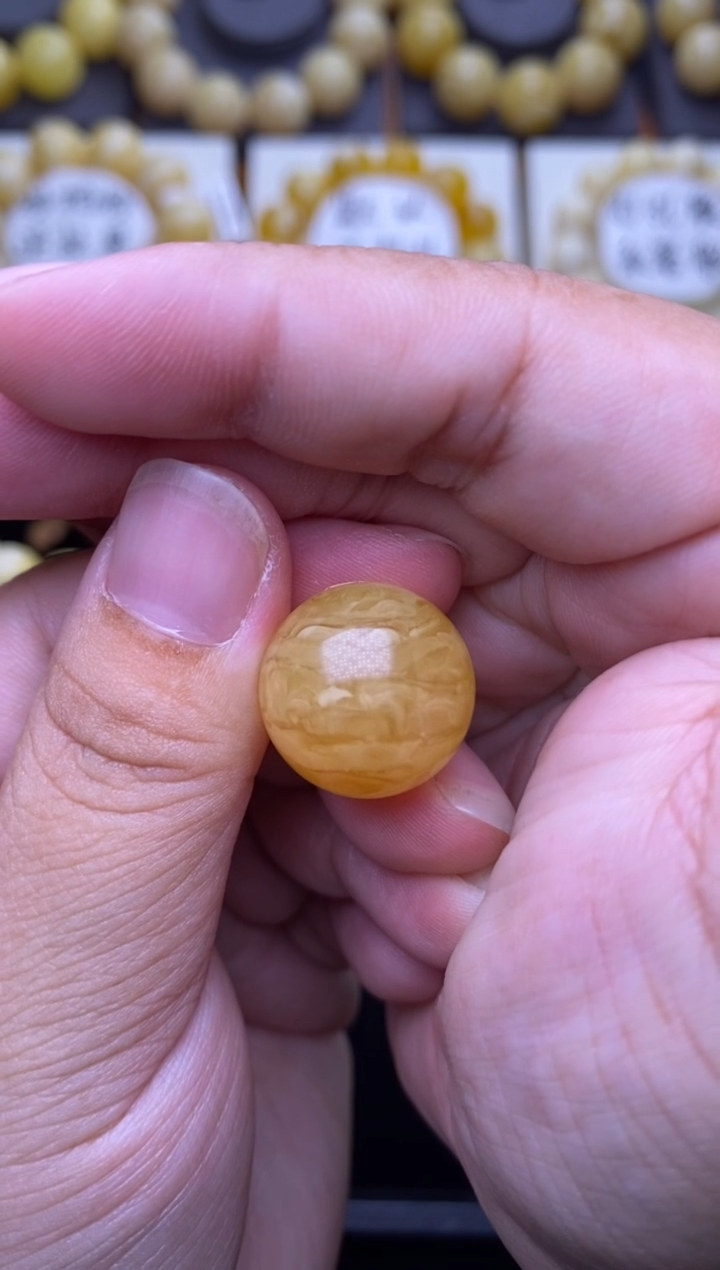 裸石琥珀未镶嵌大小姐珠宝严选23