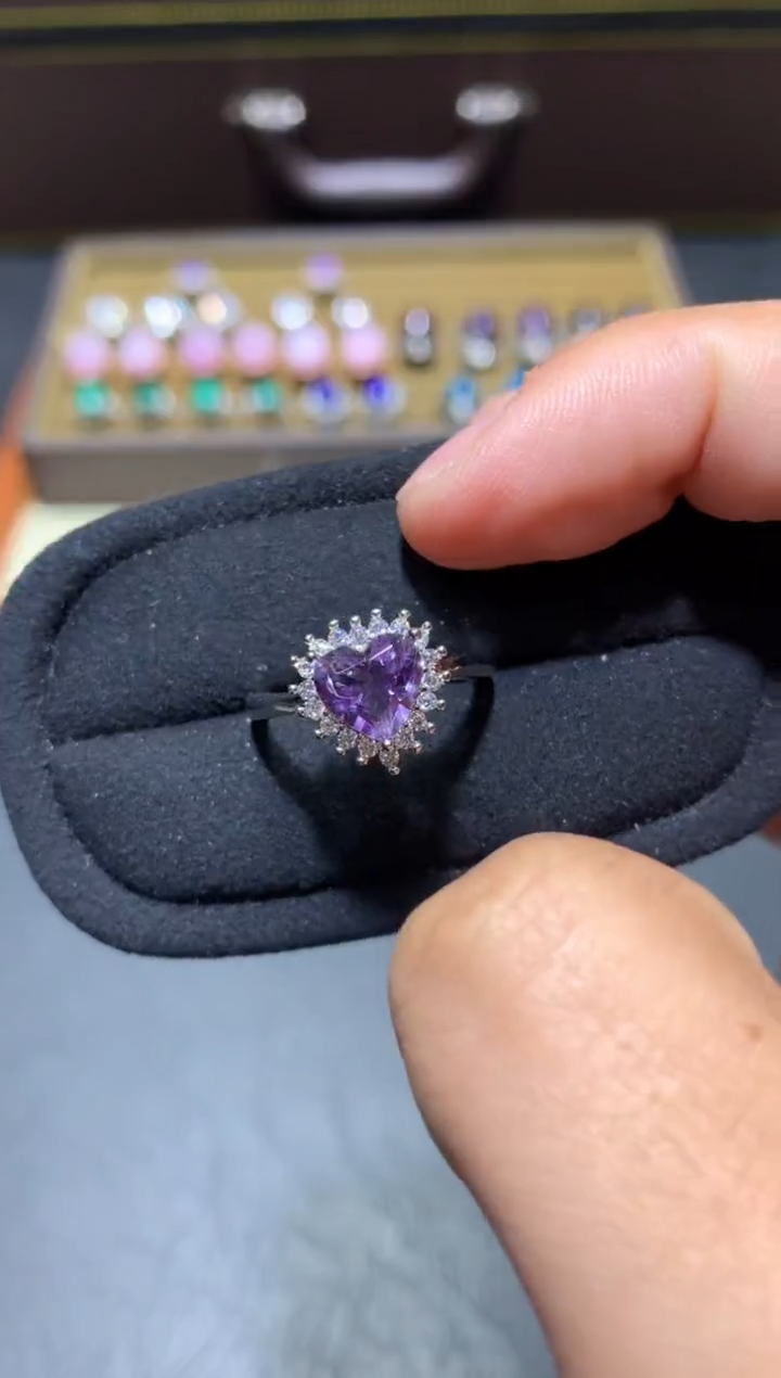 未镶嵌戒指水晶H11