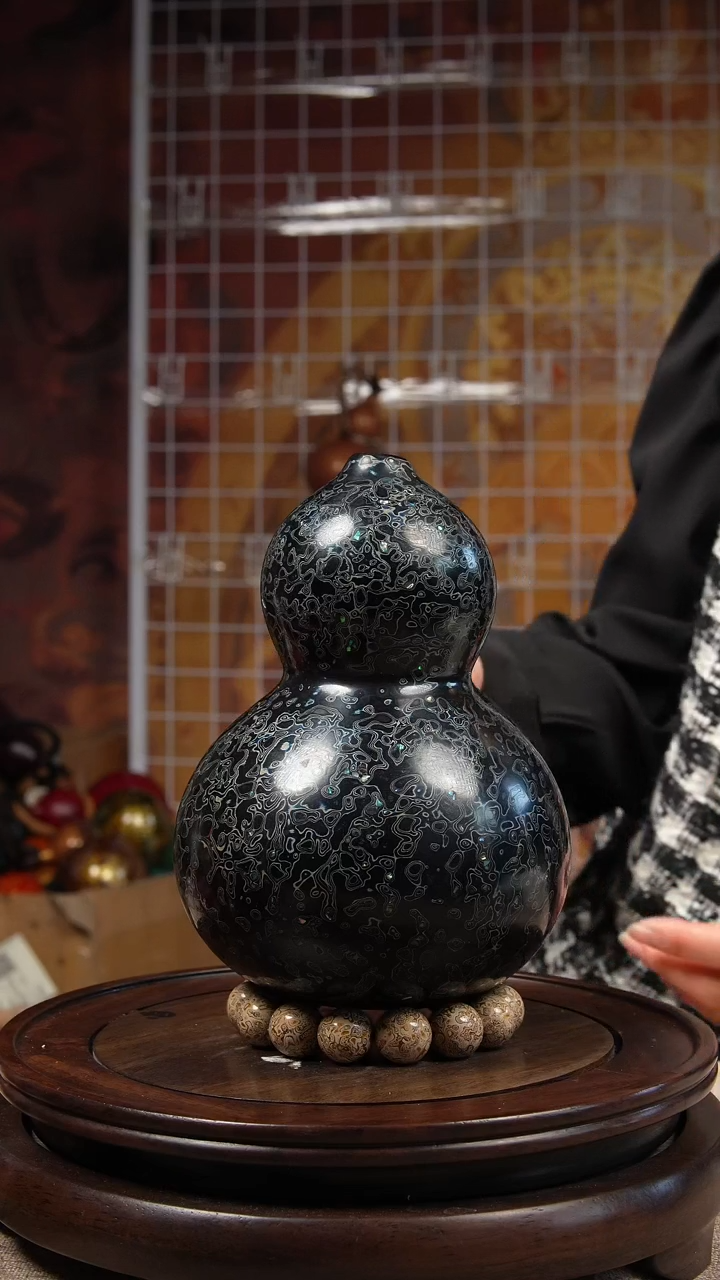 【闪购商品】306号  大漆酒葫芦一物一图