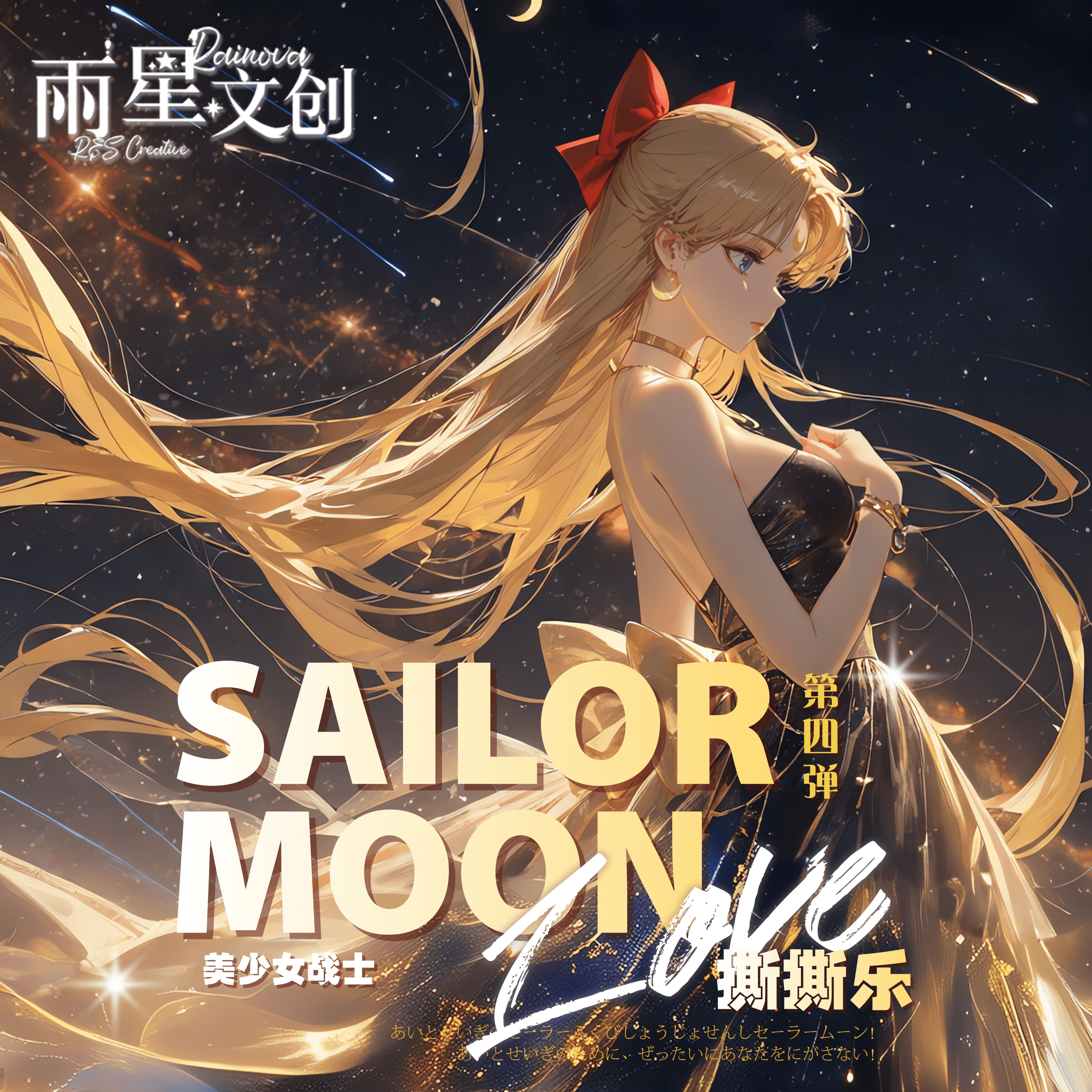 【平拆/CC】雨星文创 -「美少女战士·撕撕乐 第4弹」国卡文创