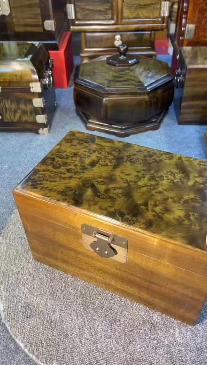 【闪购商品】乌木类成套家具盒中盒  15