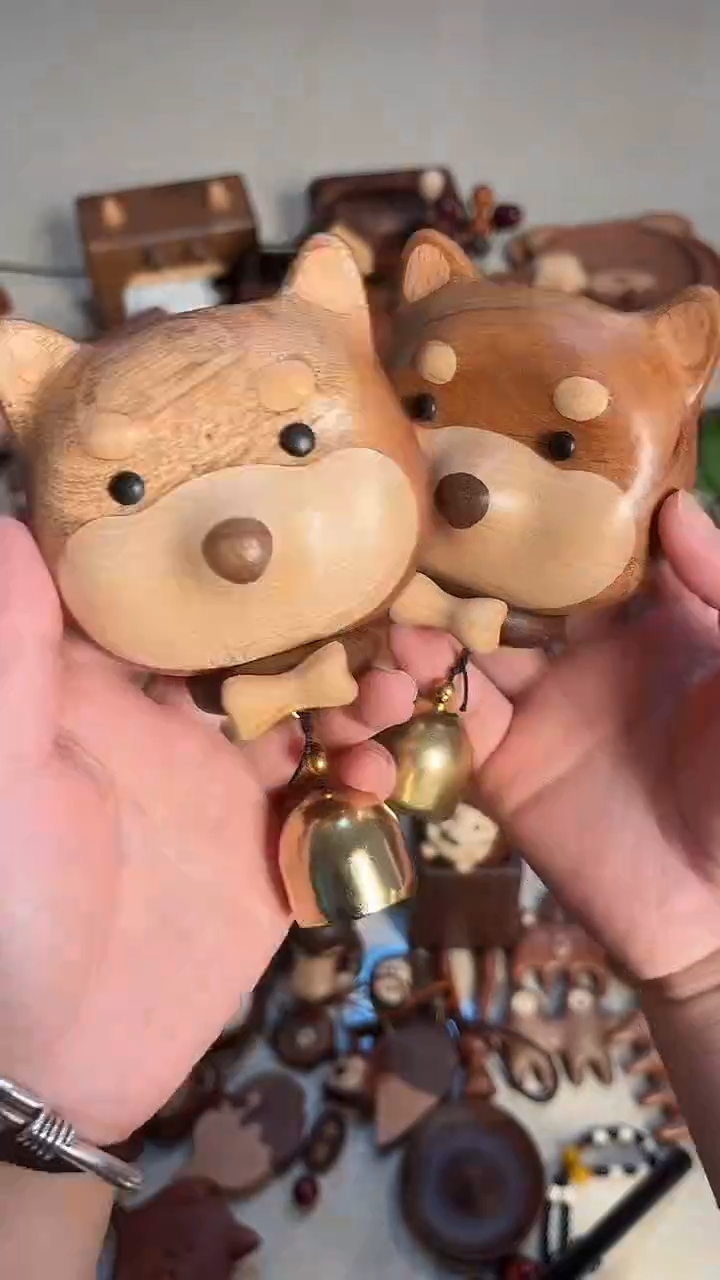 木微瑕，柴犬门铃