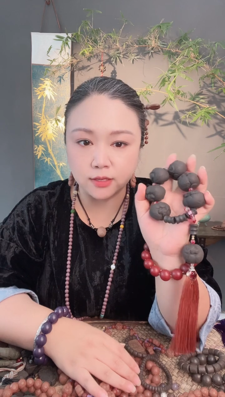 珠串【栀子牛头手持】古法合香