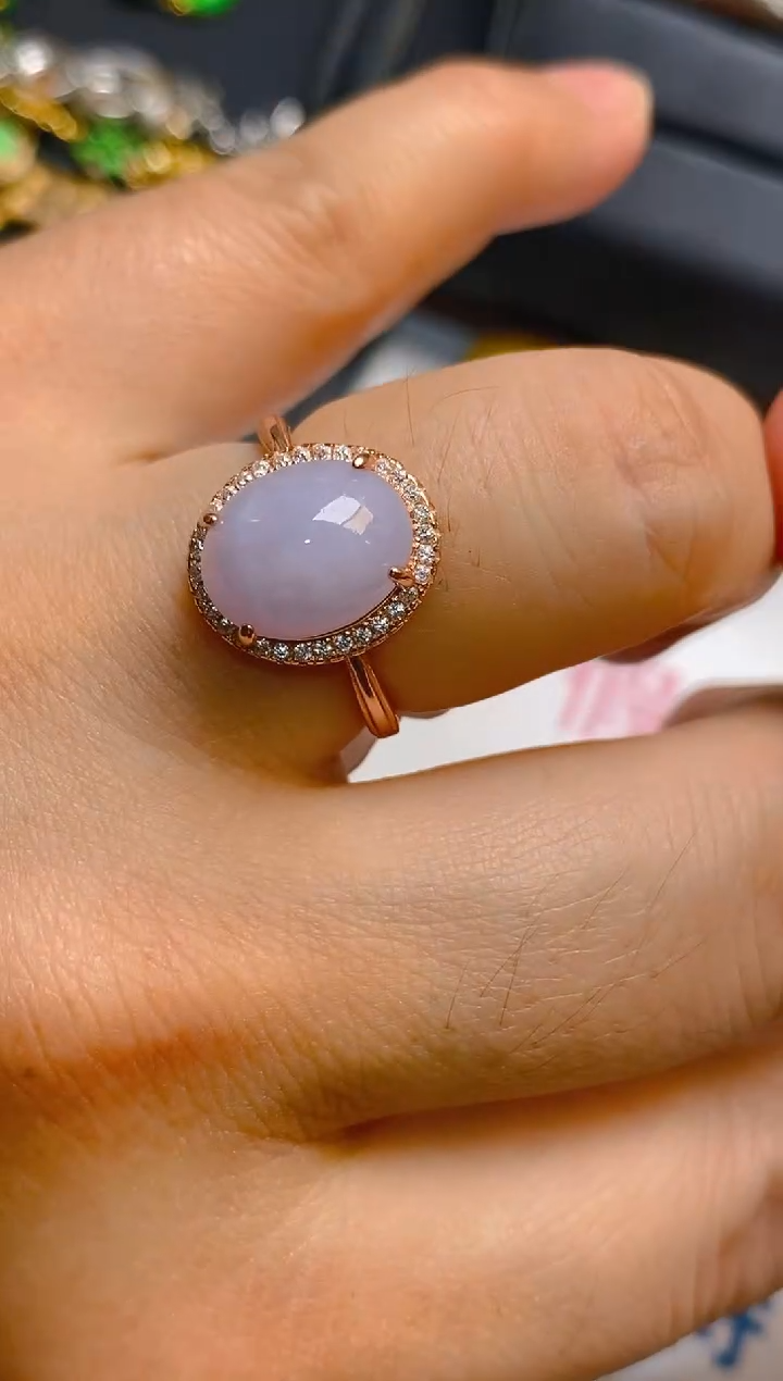 【闪购商品】翡翠耳饰银S925镶嵌天然A货翡翠1