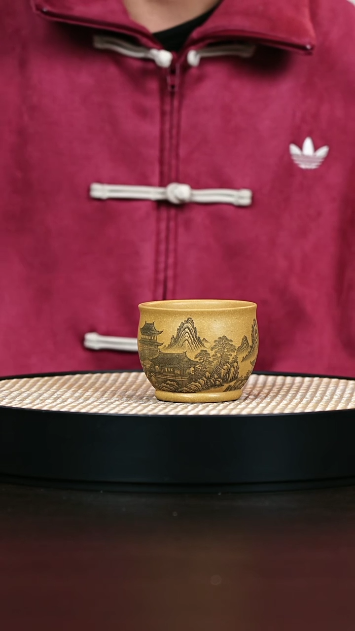 茶壶紫砂龙骨金砂 主人杯