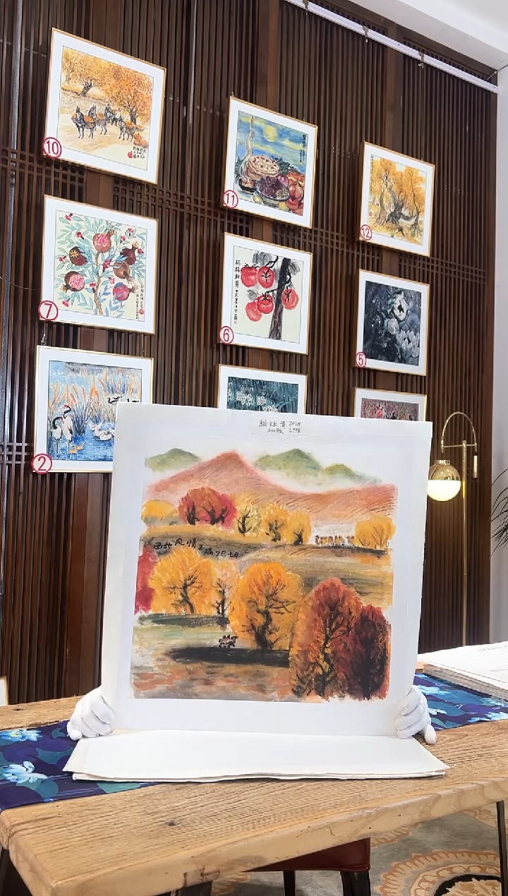 版画耿玉琨名章限量版画S