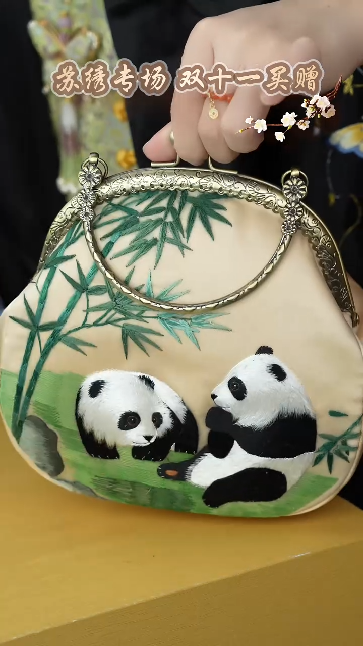 刺绣闪购纯手工非遗国风饰品
