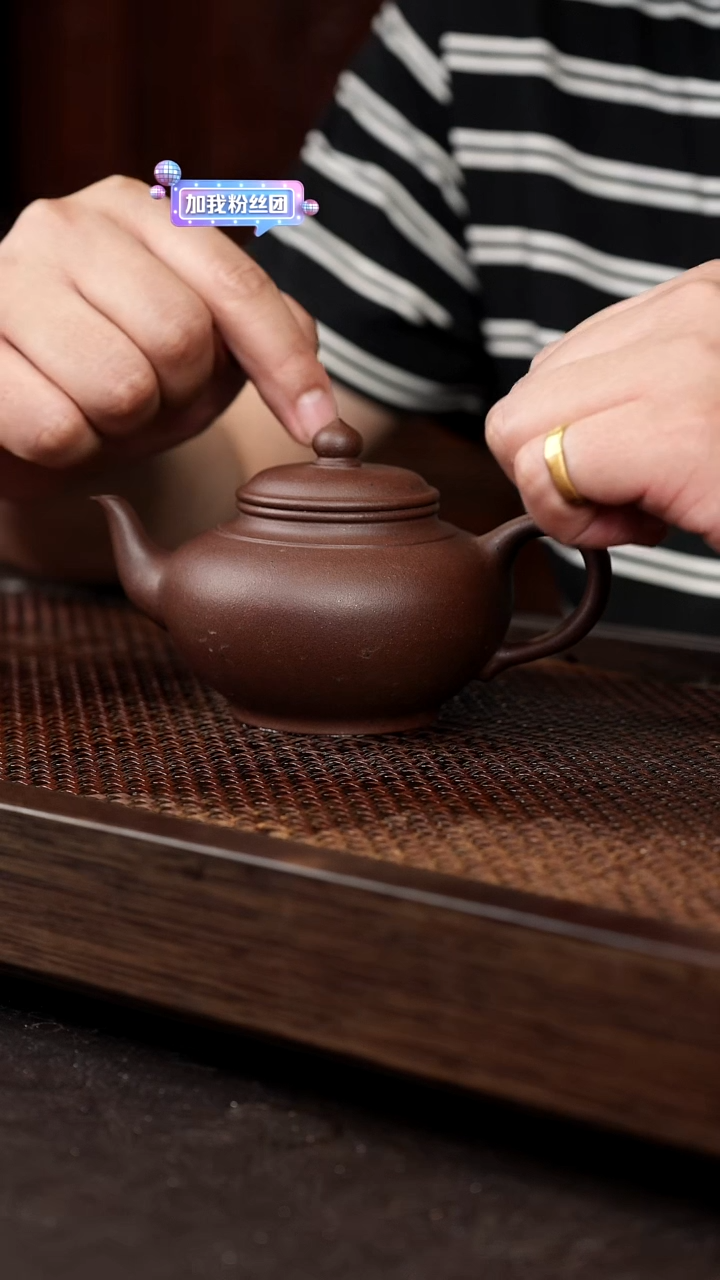 茶壶紫砂紫泥笑樱