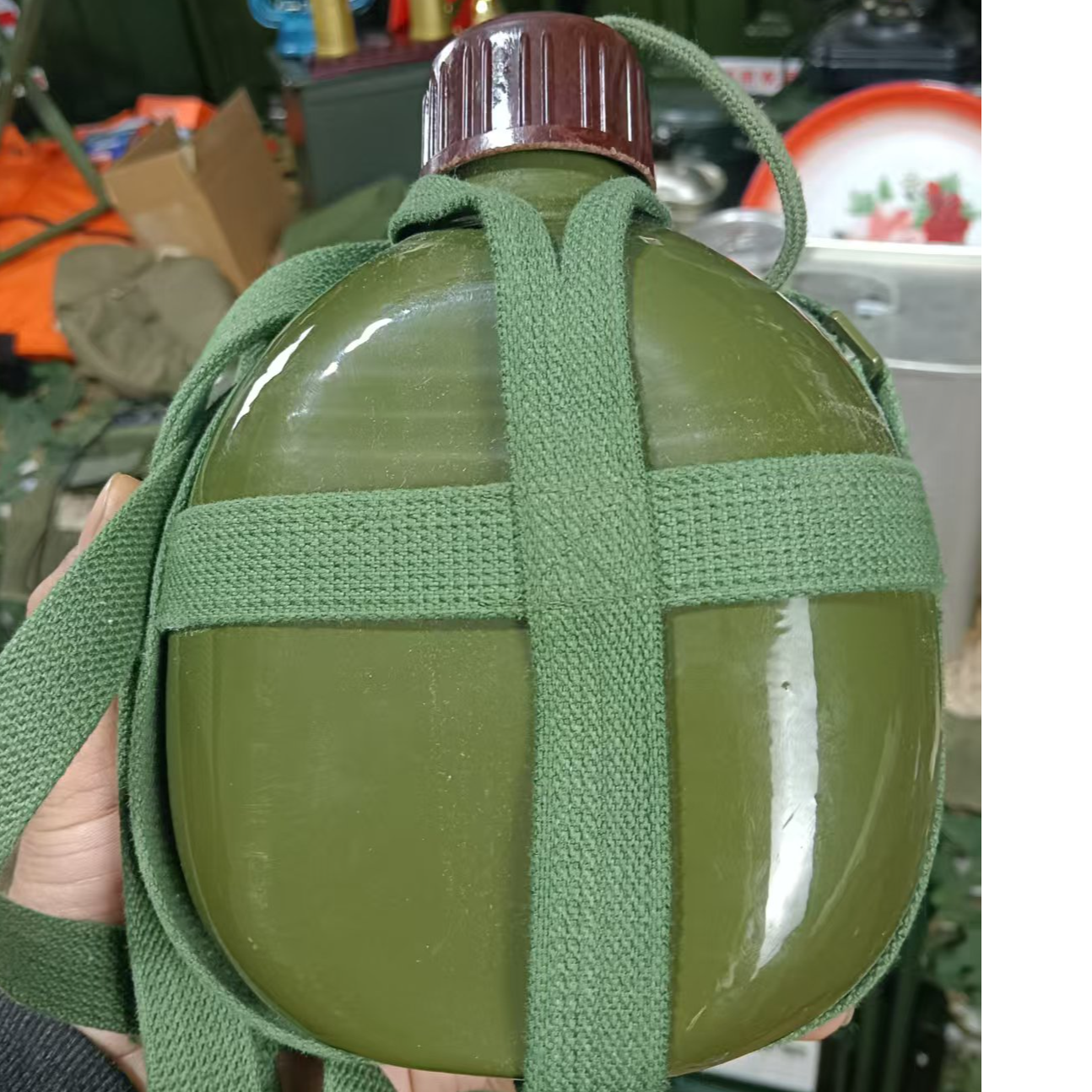 正品老货全新绿水壶1987