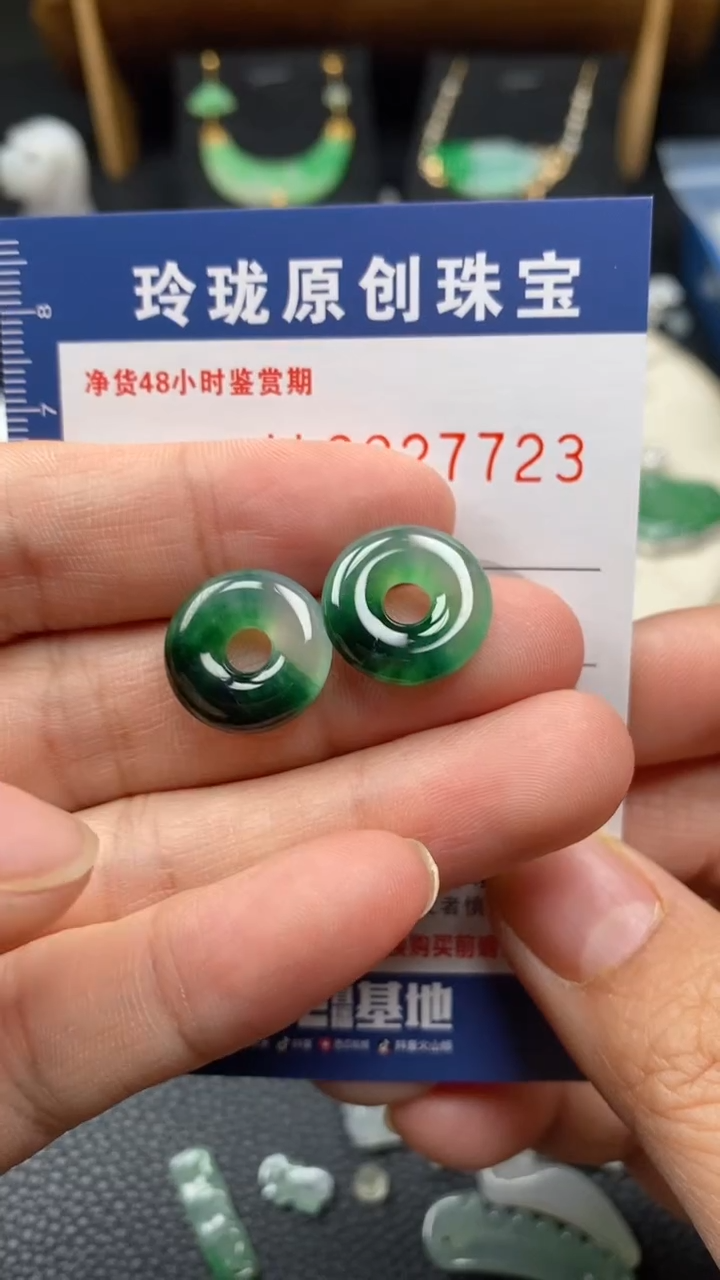 【闪购商品】翡翠颈饰未镶嵌翡翠净货27723