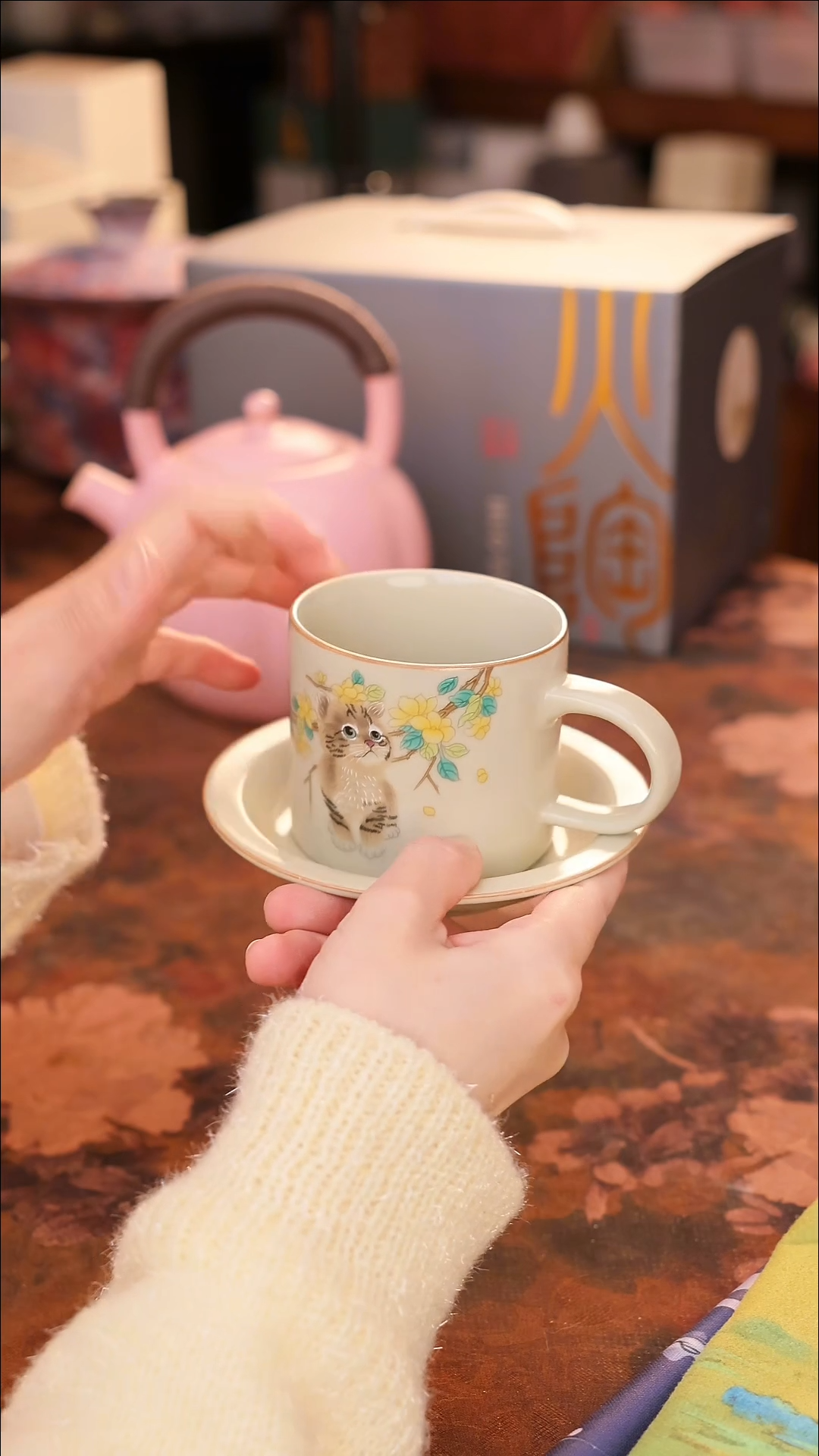 【闪购商品】陶瓷茶具（无礼盒无茶盘@@A