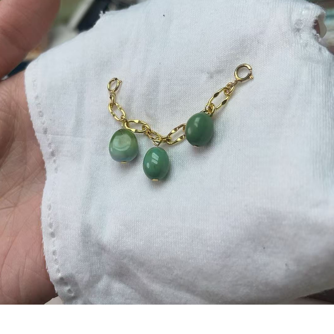 雅致家绿松石手工百搭（多样性发其一）绿松石雕刻件