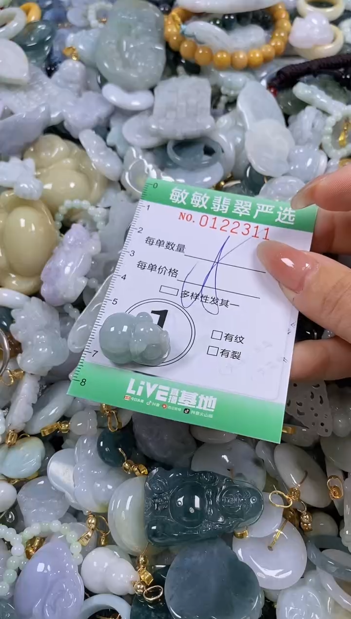 【闪购商品】翡翠颈饰未镶嵌闪购0122311