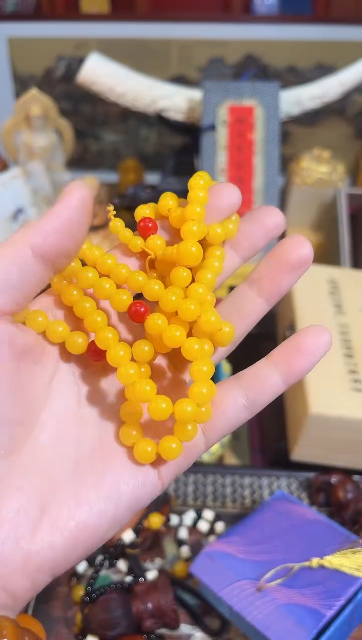 【闪购商品】蜜蜡颈饰未镶嵌38耶耶耶耶耶耶耶耶