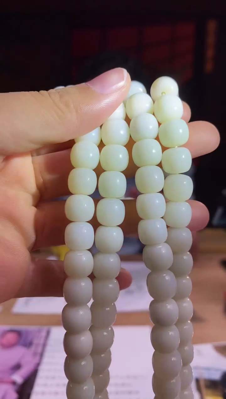 和田玉未镶嵌颈饰D578