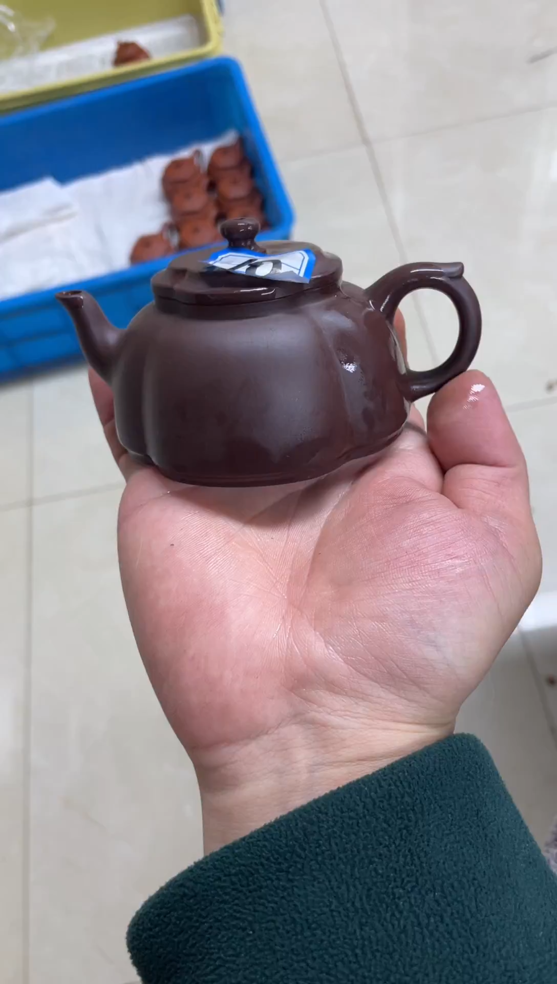 茶壶紫砂紫泥海棠