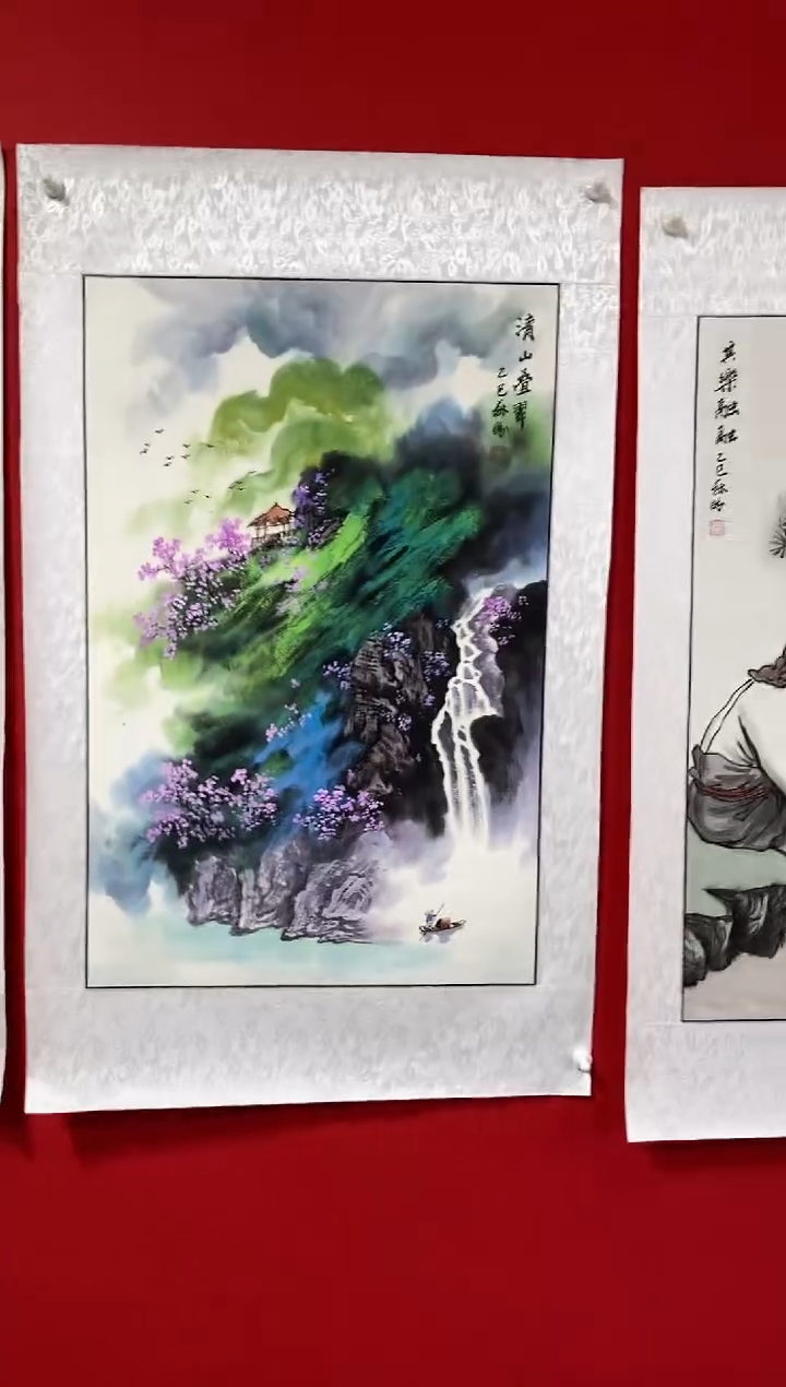 国画SP丹苏盼老师作品
