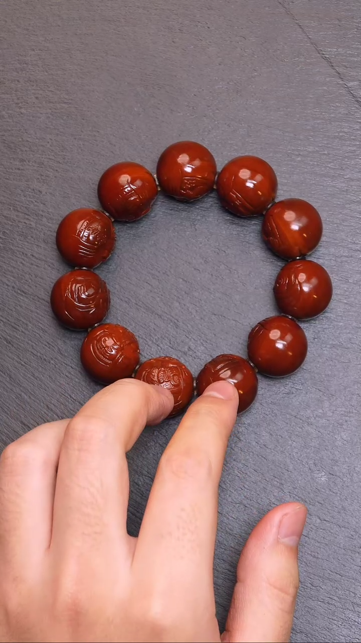 【闪购商品】橄榄核吊坠20光珠横财回血