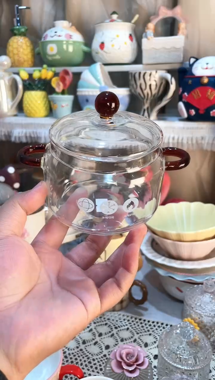 【闪购商品】瓷片炖盅 质量好发货快放心拍