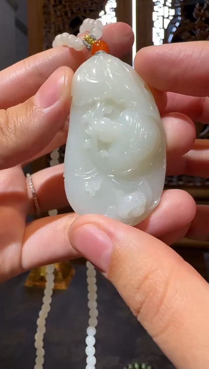 【闪购商品】和田玉吊坠未镶嵌1