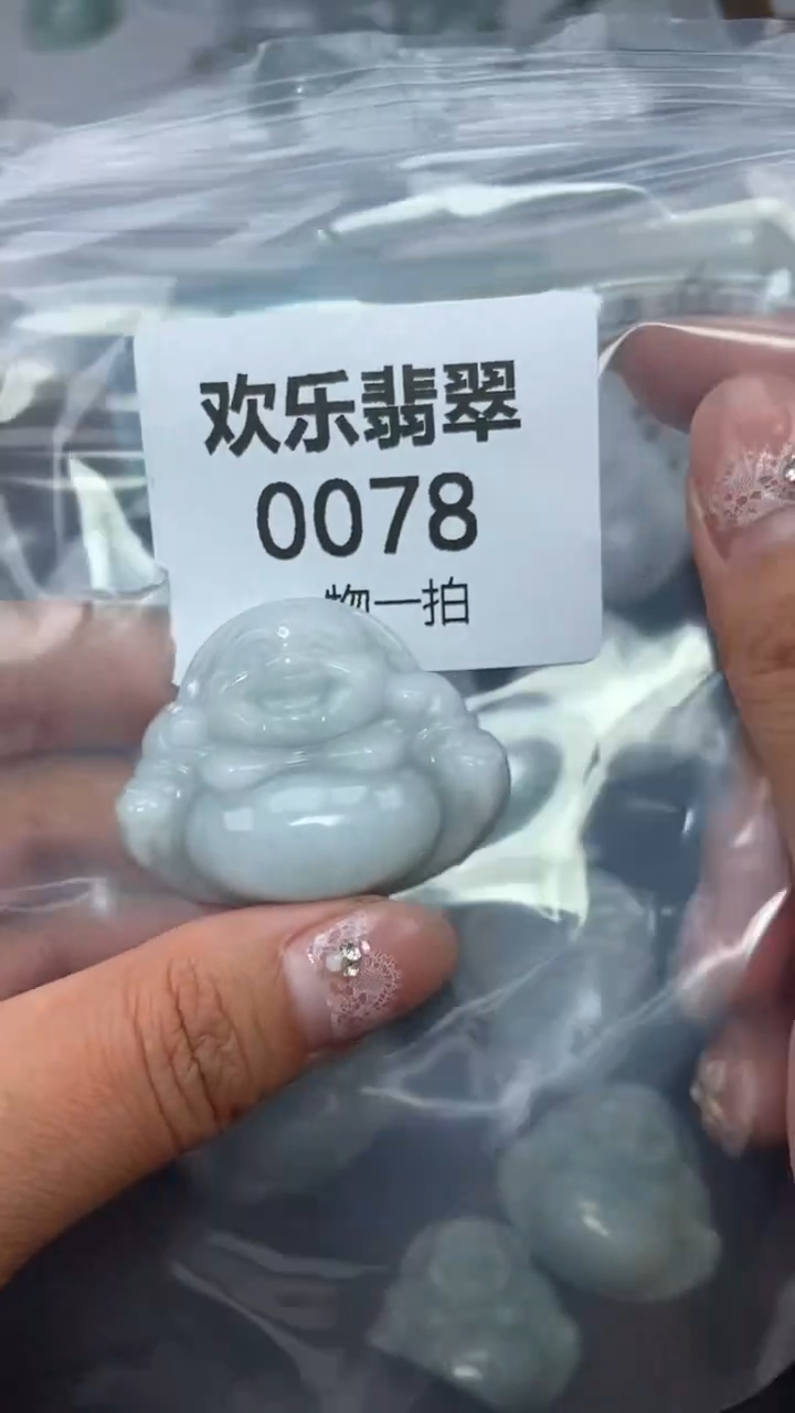 颈饰未镶嵌翡翠缅甸天然翡翠0078