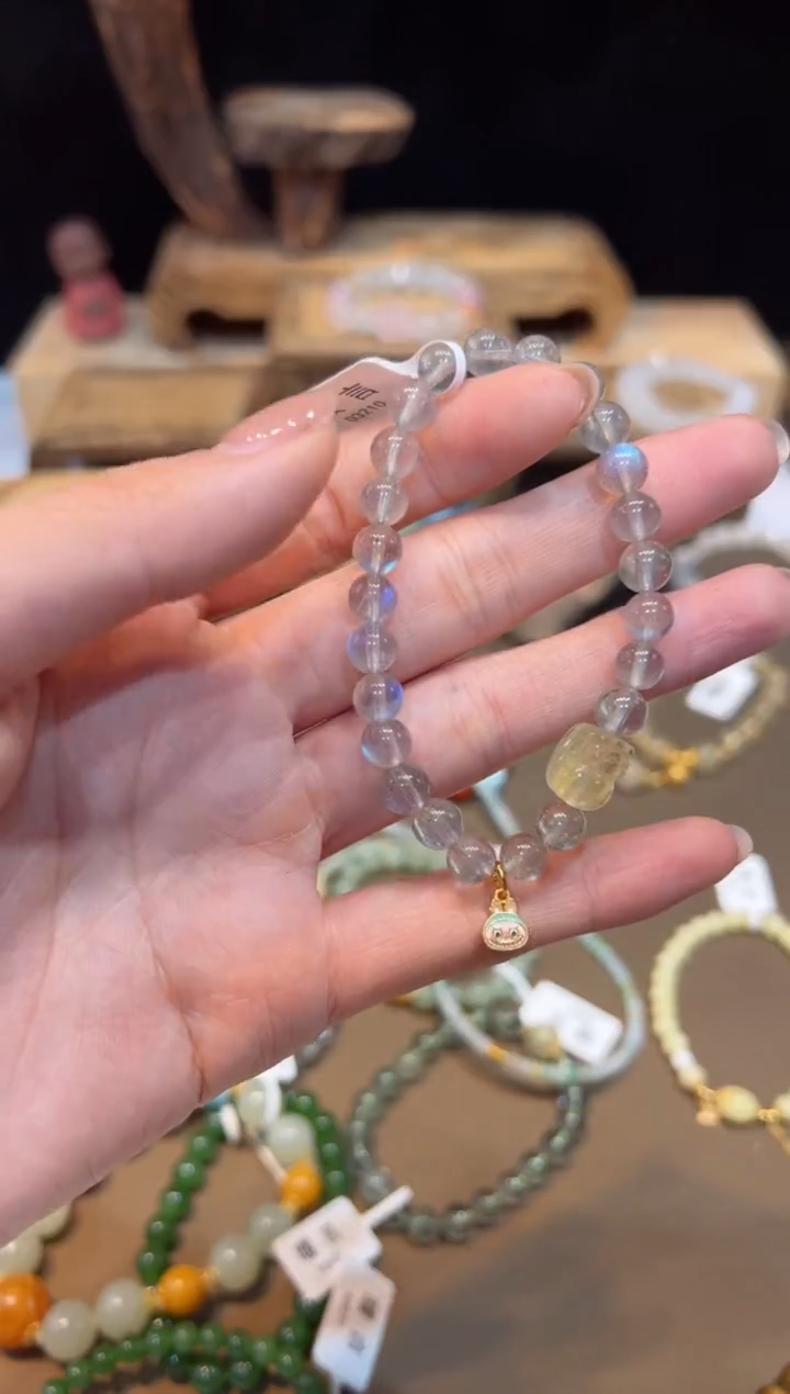 手链未镶嵌长石手饰@@D3210