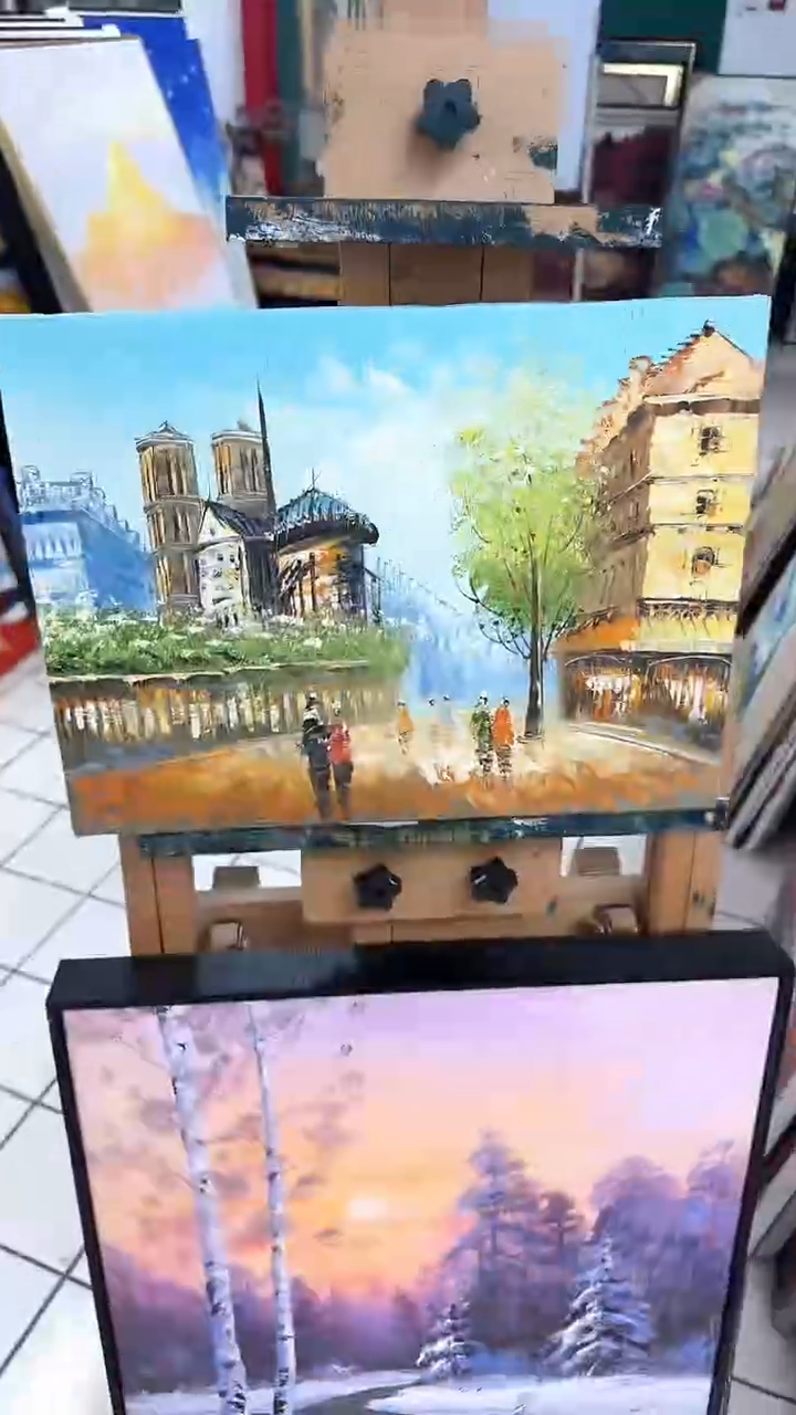 【闪购商品】手绘高端艺术油画 30*40