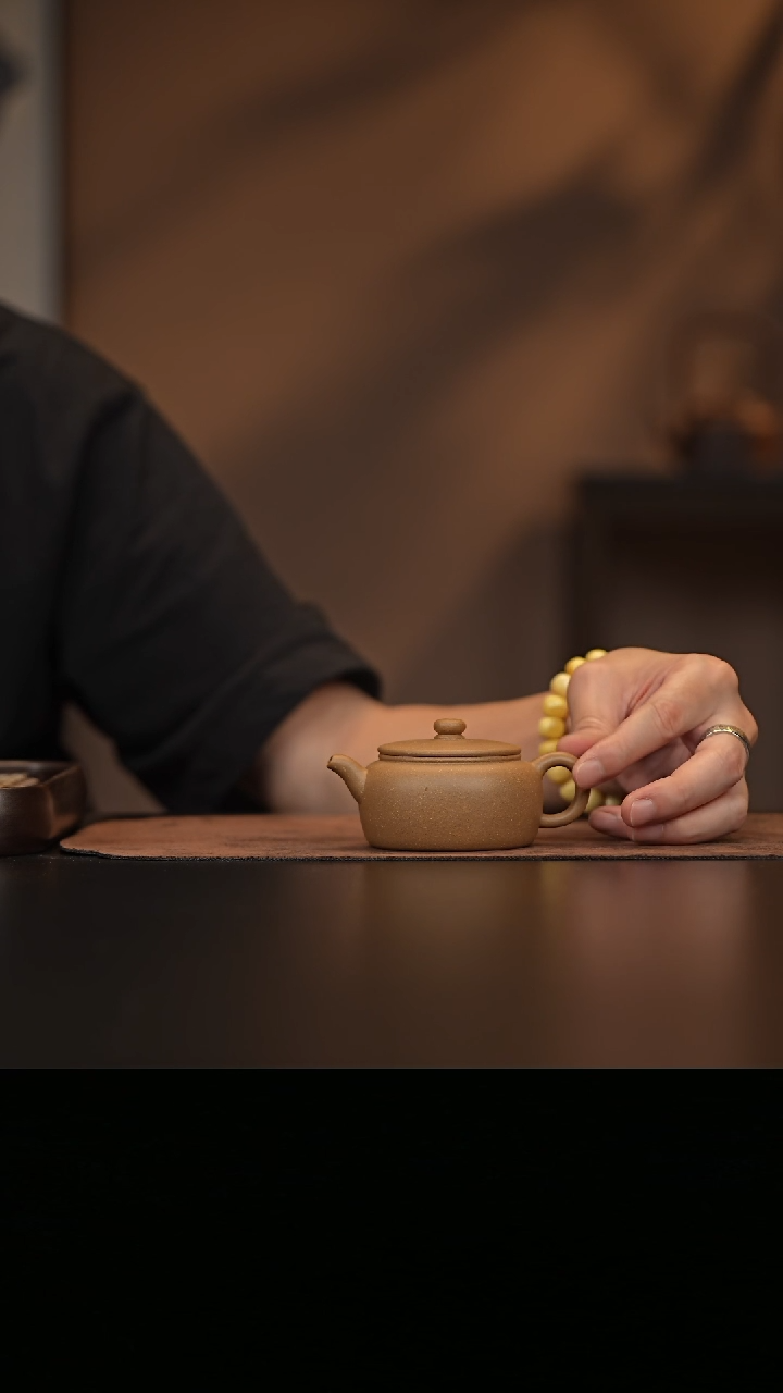 允禾斋 紫砂壶 桑扁 黄段