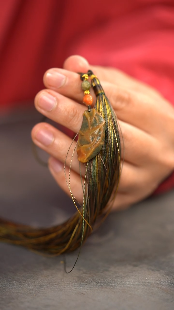 【闪购商品】玛瑙吊坠未镶嵌283号阿拉善地表原石玛瑙扇坠