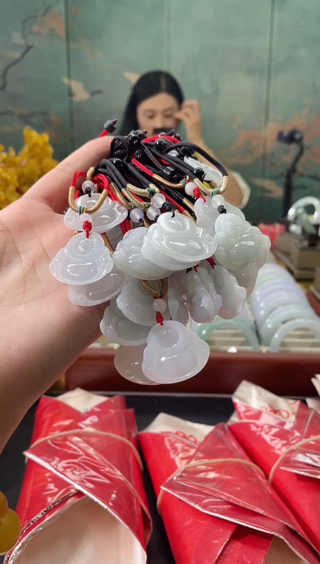 颈饰未镶嵌翡翠?***己佛公~多样性发货