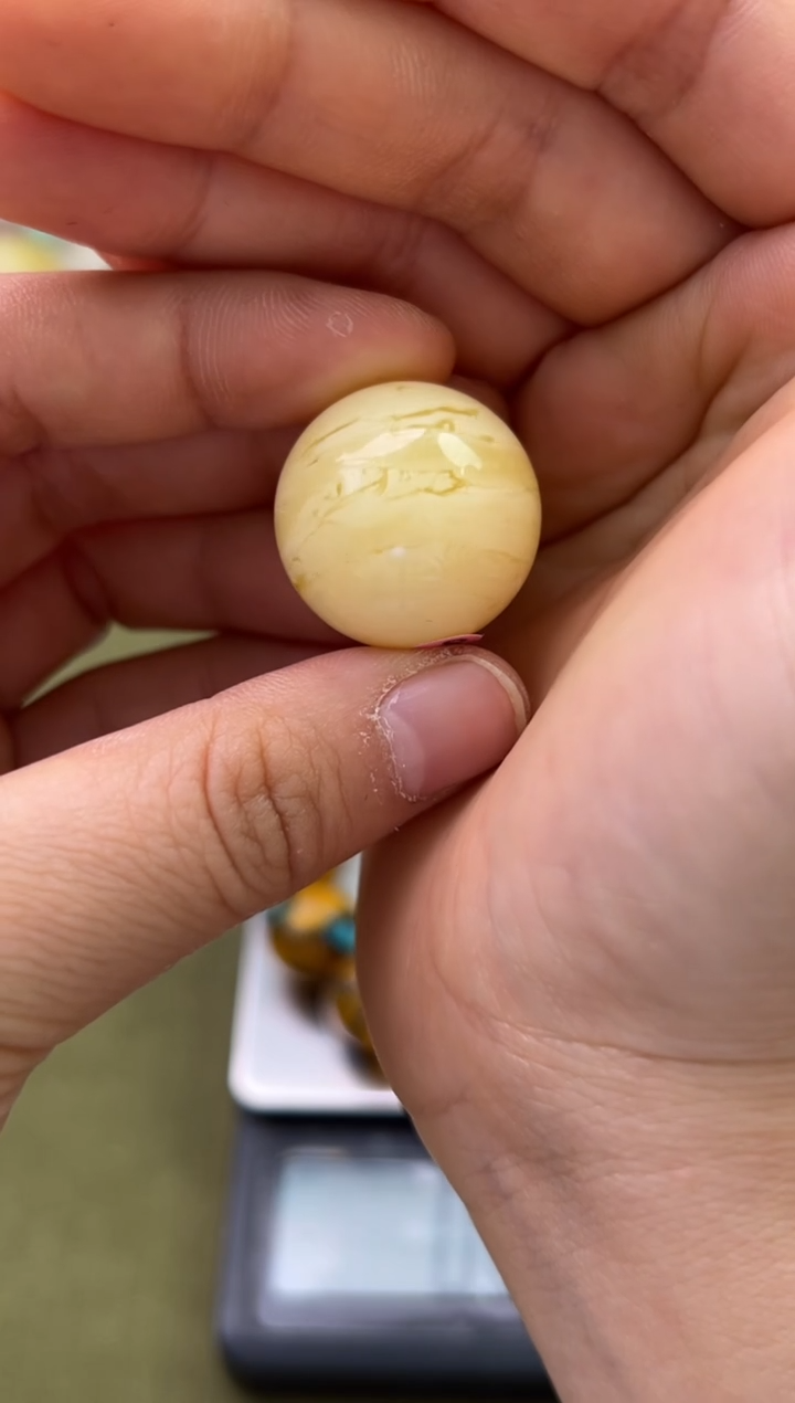 裸石琥珀未镶嵌琥珀蜜蜡吊坠