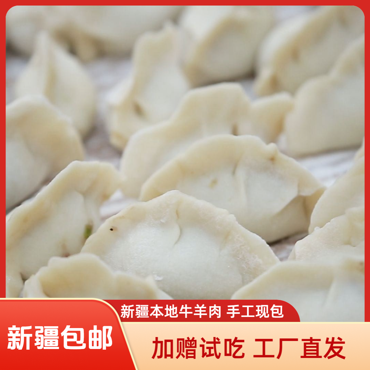 美天盼手工新鲜速冻水饺（一荤一素送200g试吃）