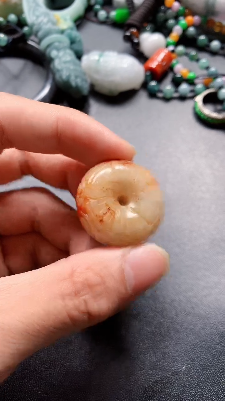 颈饰未镶嵌翡翠天然A货翡翠