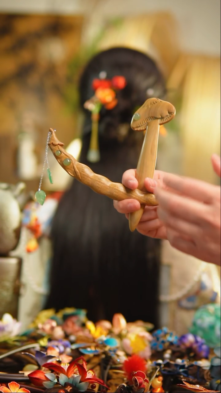 木原创设计定制组合木簪A1