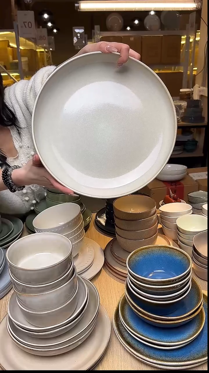 瓷144外贸尾货窑变釉下彩默外微瑕