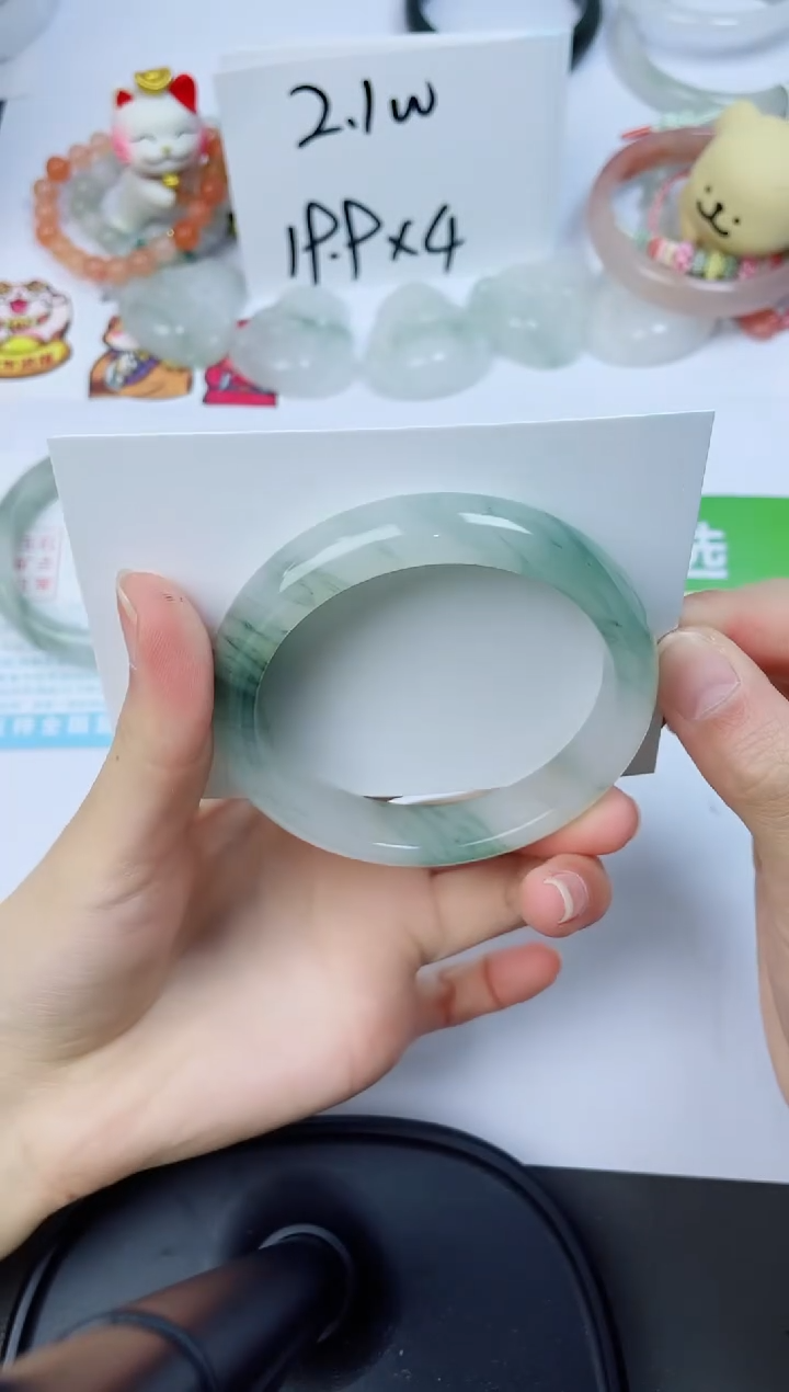 【闪购商品】石英质玉未镶嵌手镯101-56