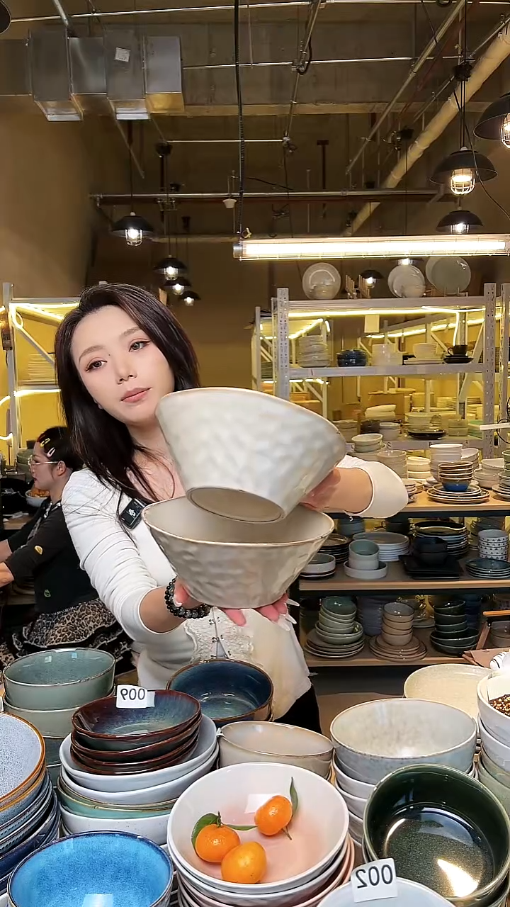 瓷30外贸尾货窑变釉下彩默认微瑕