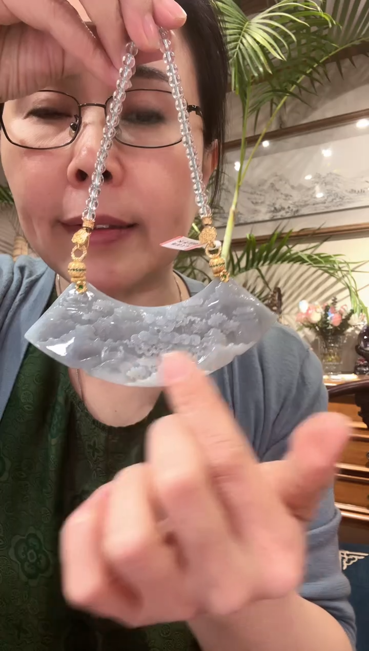 【闪购商品】翡翠颈饰未镶嵌国风