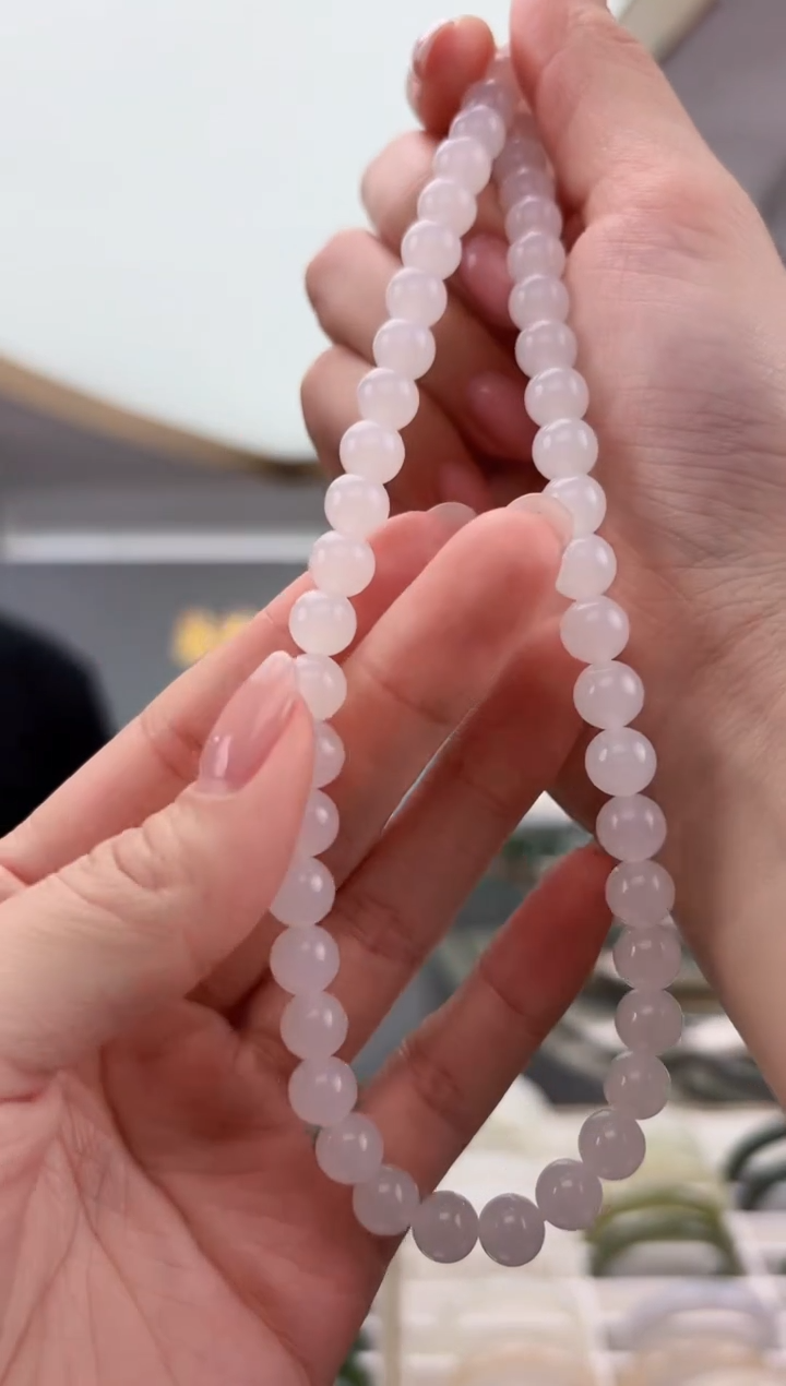 颈饰未镶嵌和田玉卡10mm