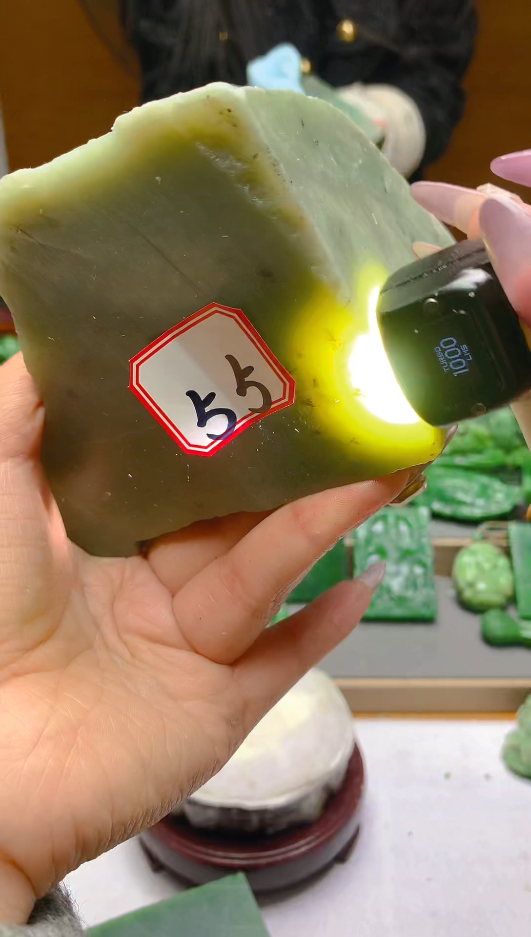 【闪购商品】和田玉珠宝半成品未镶嵌1