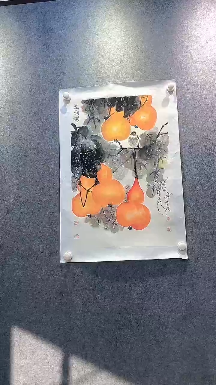 国画崔老师精品国画一幅