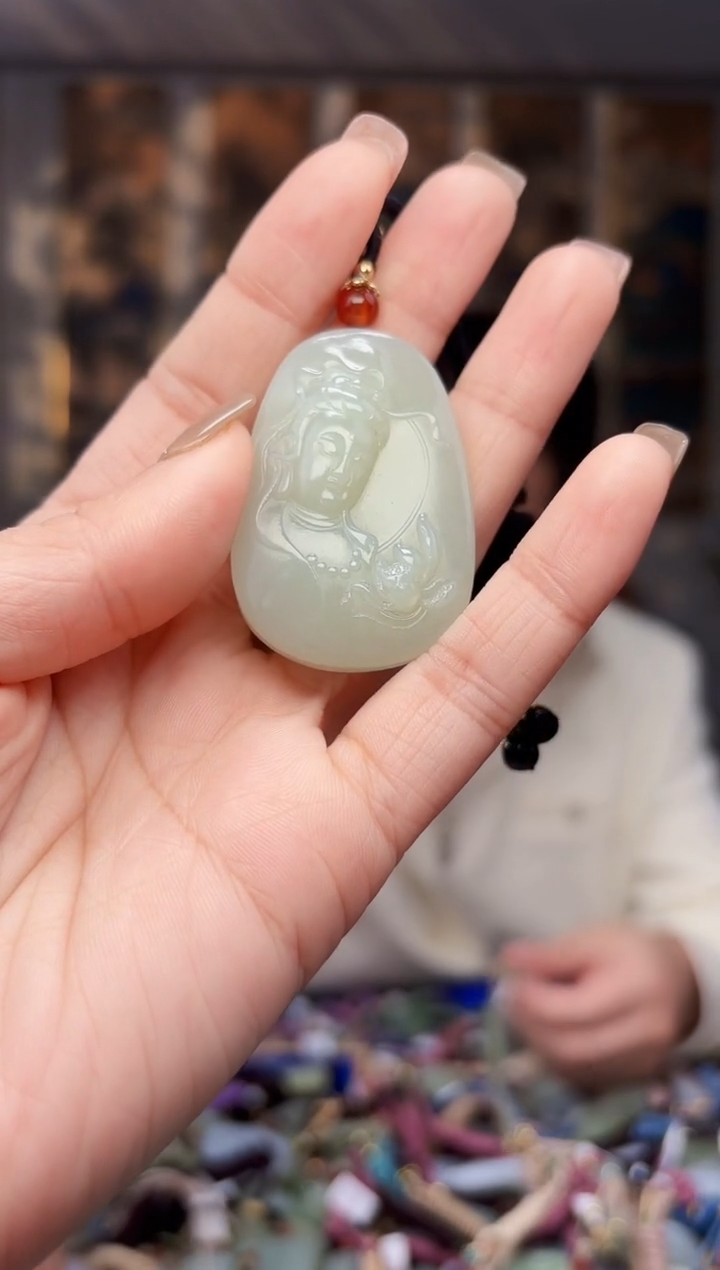【闪购商品】和田玉挂件未镶嵌拍一发一