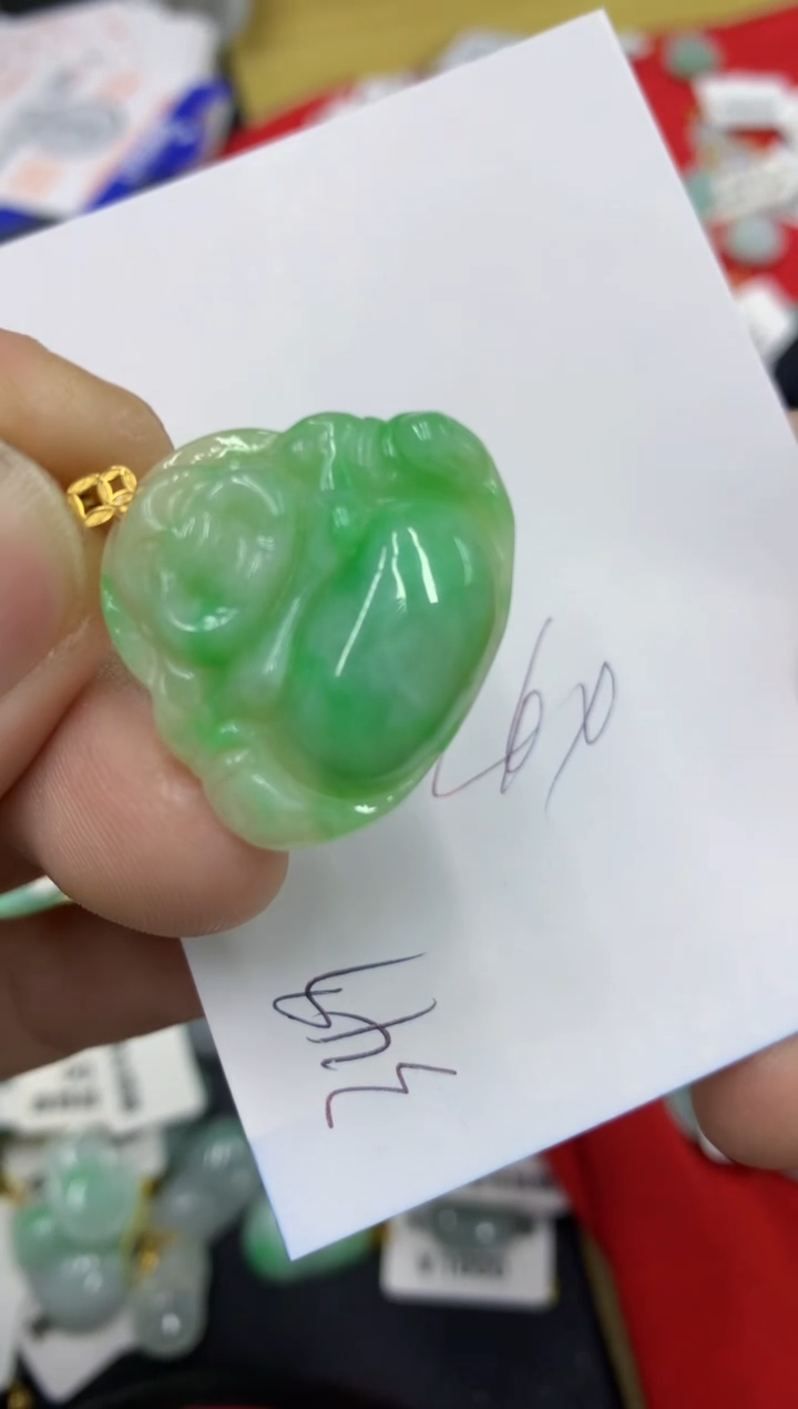 【闪购商品】翡翠颈饰18K金镶嵌号链接11111111
