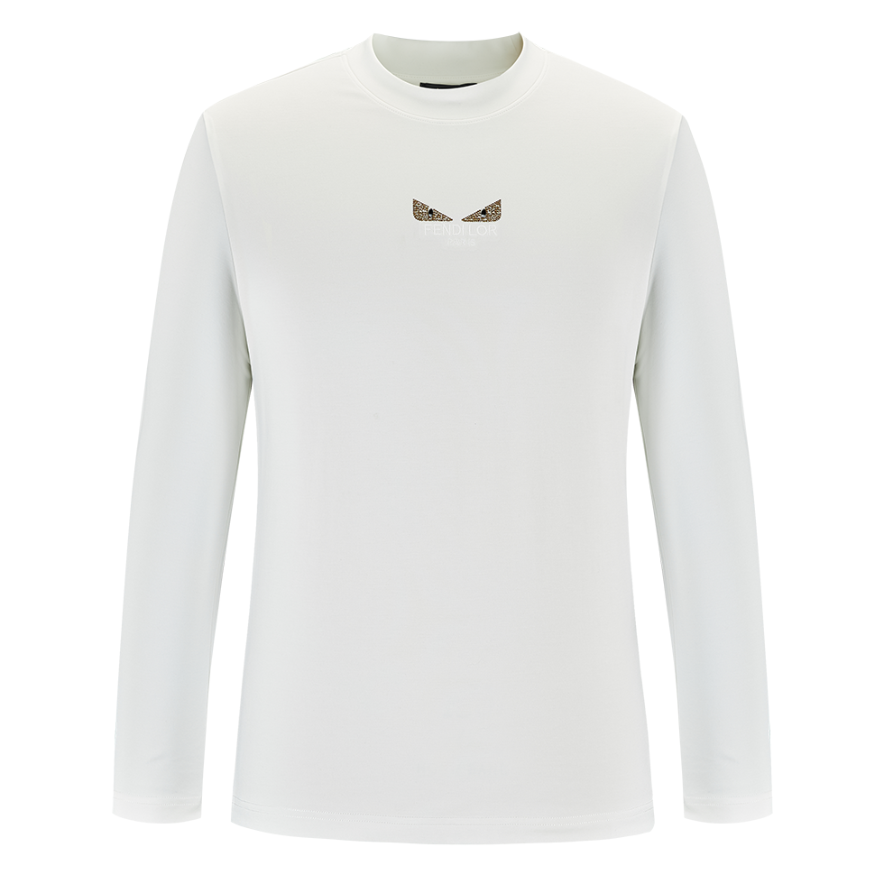 FENDILOR小怪兽怪兽眼长袖T恤F209C071859A