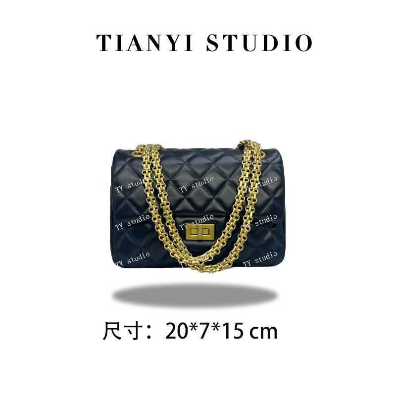 【TY】XKY-2023-黑色 肩包欧美时尚女士小包包洋气包包